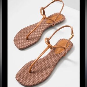 SCHUTZ Elsha Slingback Sandal in Cuoio Brown
